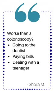 Few things that are worse than a colonoscopy