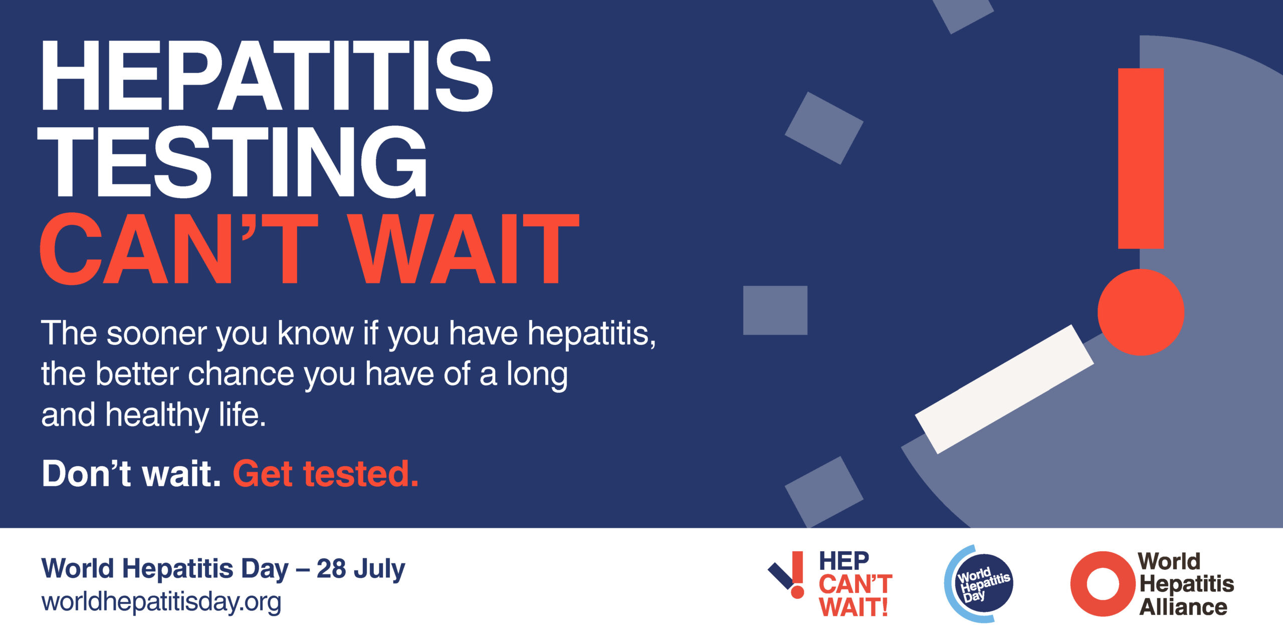 hepatitis testing can not wait.