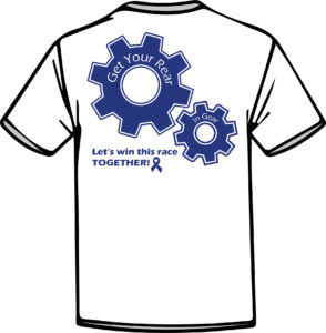 Lets' win this race together t-shirt design