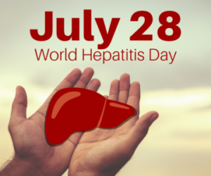 Viral hepatitis world hepatitis day July 28 header